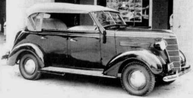 Chevrolet 157 w Wojsku Polskim 1939 IIRP Wojsko