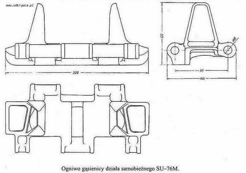 Чертежи гусениц танка