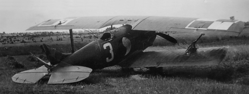 SPAD 61C1 nr. bocz. 3  - 09.08.1927 r. pod Staropolem manewry por.pil. Jan Koxmiński.png