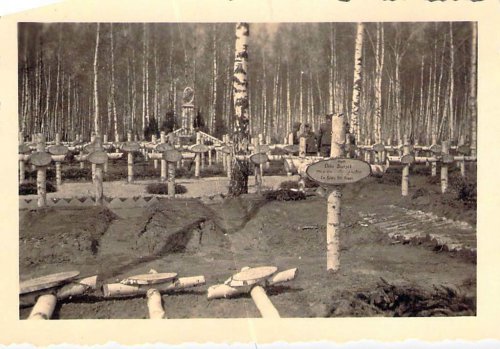 Heldenfriedhof Anissowo-Goroditsche Gedenktafel aus Birkenh_1.jpg