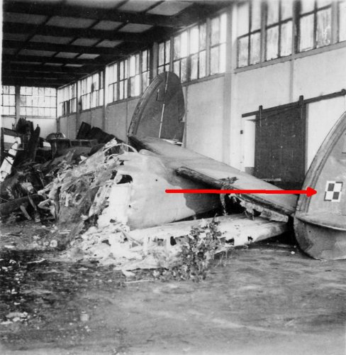 Polnisches Flugzeug Potez 630 in Le Bourget, Frankreich 1940.jpg