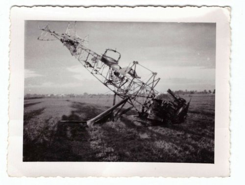 Polnisches Flugzeug Wrack,polish plane wreck,Krakowez,Lemberg,Polen,1939.jpg