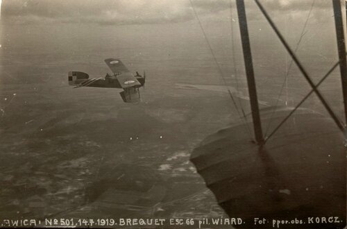 19 lipiec 1919 Bre XIVB2 z Esc. Bre. 66 Ławica.jpg