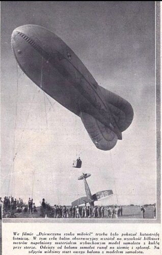 Balon i samolot w filmie  Ilustracja Polska nr 41 1937 r.jpg