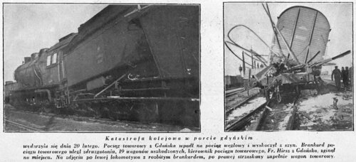 Katastrofa kolejowa w porcie gdyńskim  Ilustracja Polska nr 9  28.02.1937 r.jpg