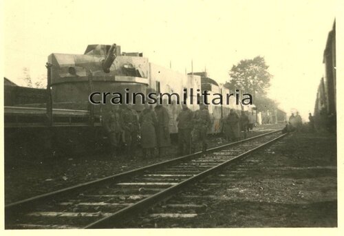 Original photo of soldiers with Polish captured armored train gun turret in Poland, 1939..jpg