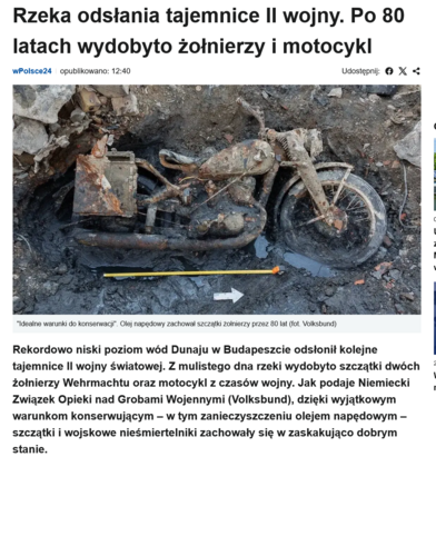 Screenshot 2026-08-07 at 18-21-20 Rzeka odsłania tajemnice II wojny. Po 80 latach wydobyto żołnierzy i motocykl.png