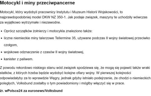 Screenshot 2026-08-07 at 18-22-38 Rzeka odsłania tajemnice II wojny. Po 80 latach wydobyto żołnierzy i motocykl.png